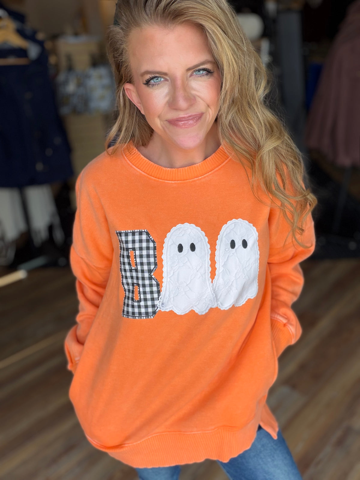 Boo Crew Sweatshirt