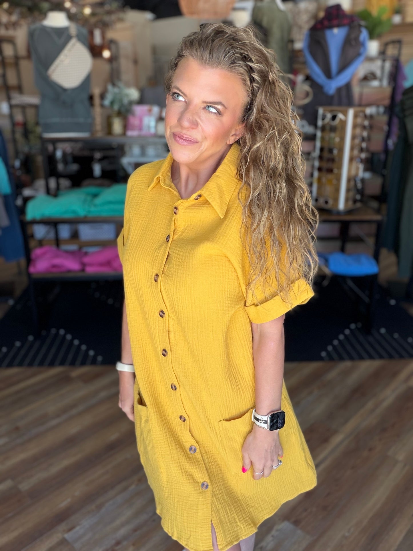 Adaptable Button Dress
