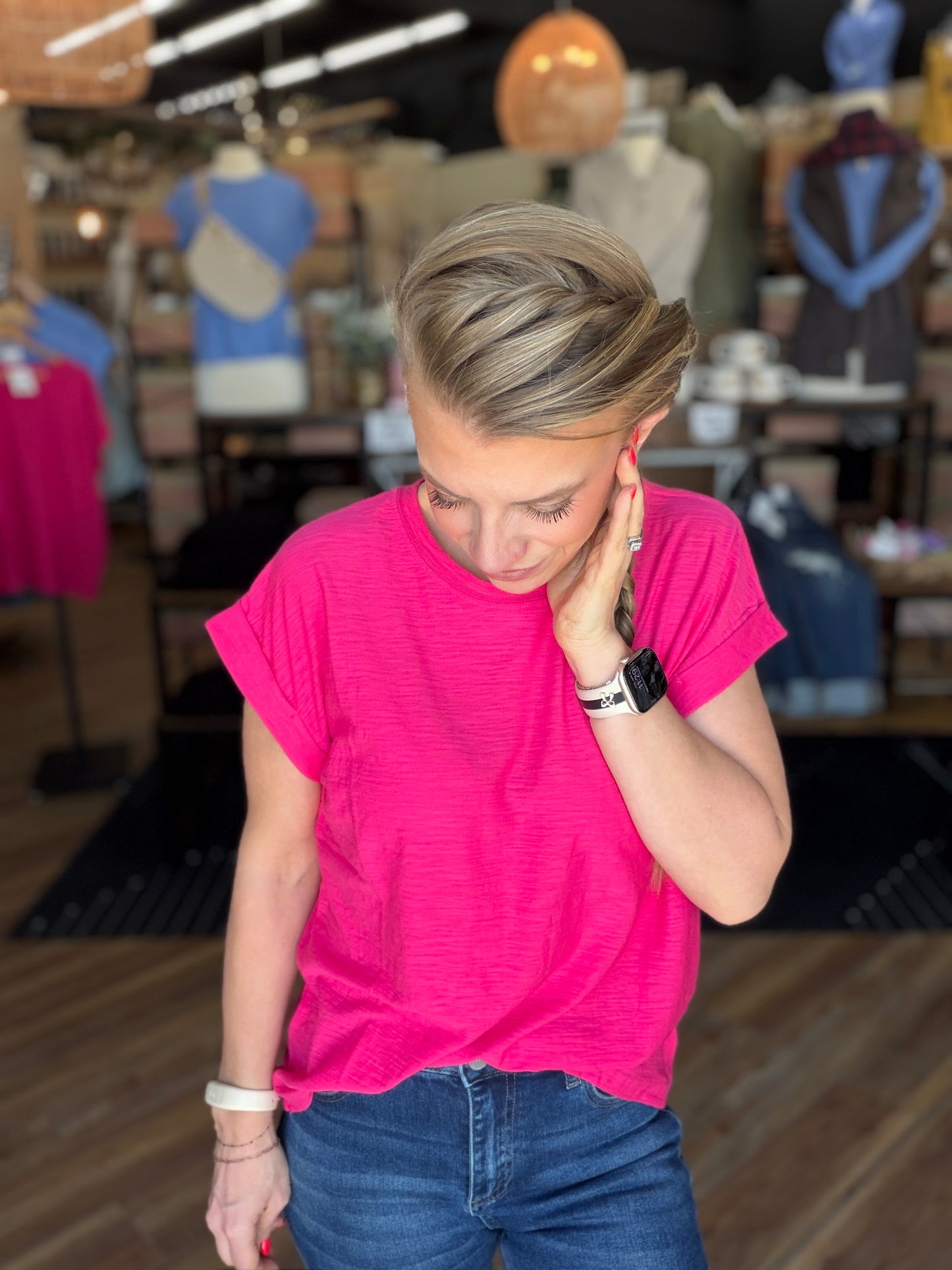 Privileged Cuffed Tee