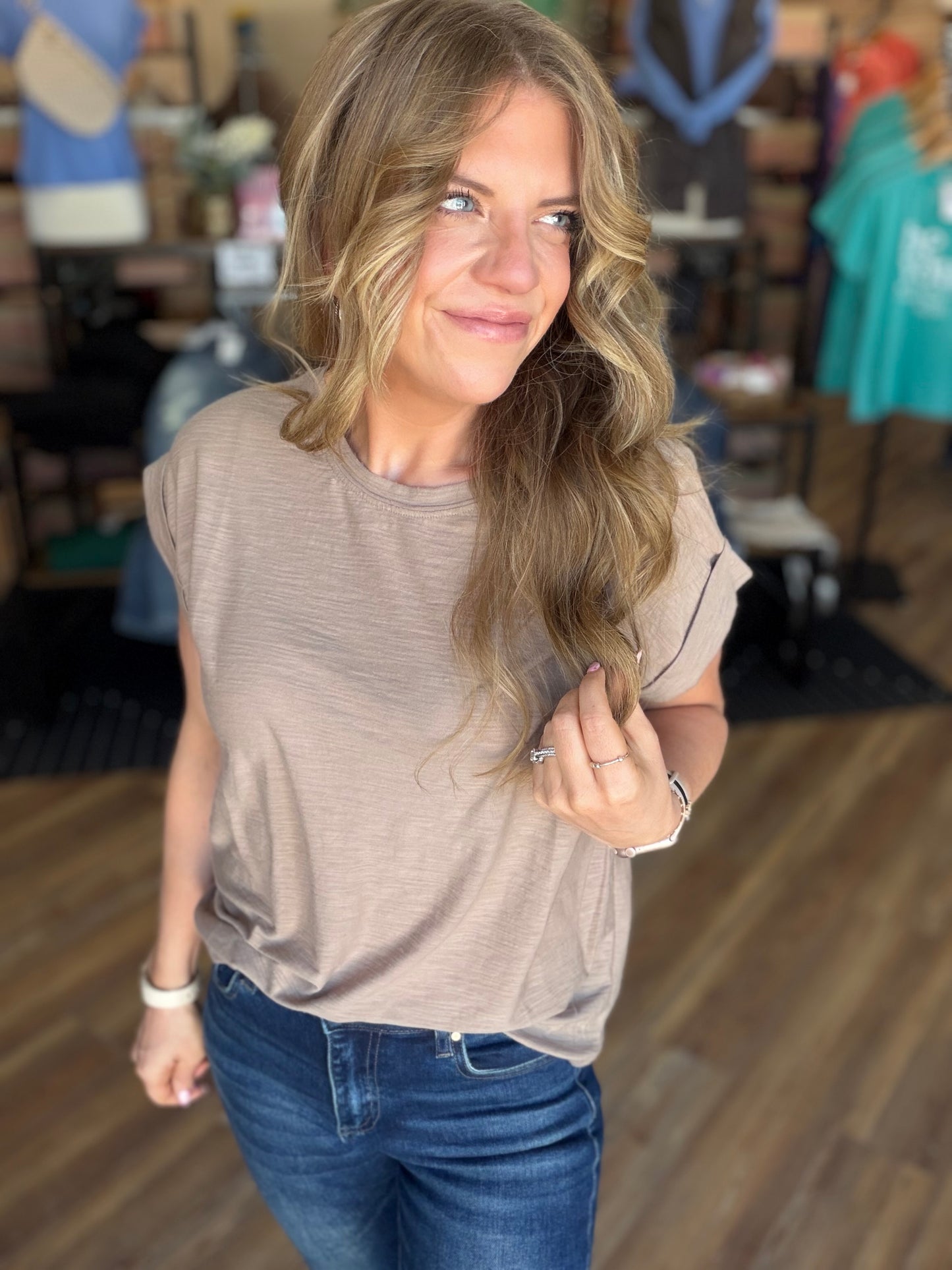 Privileged Cuffed Tee