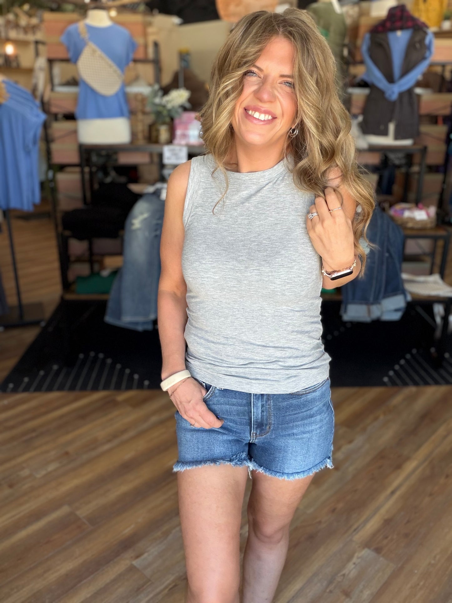 Devotion Frayed JUDY BLUE Shorts