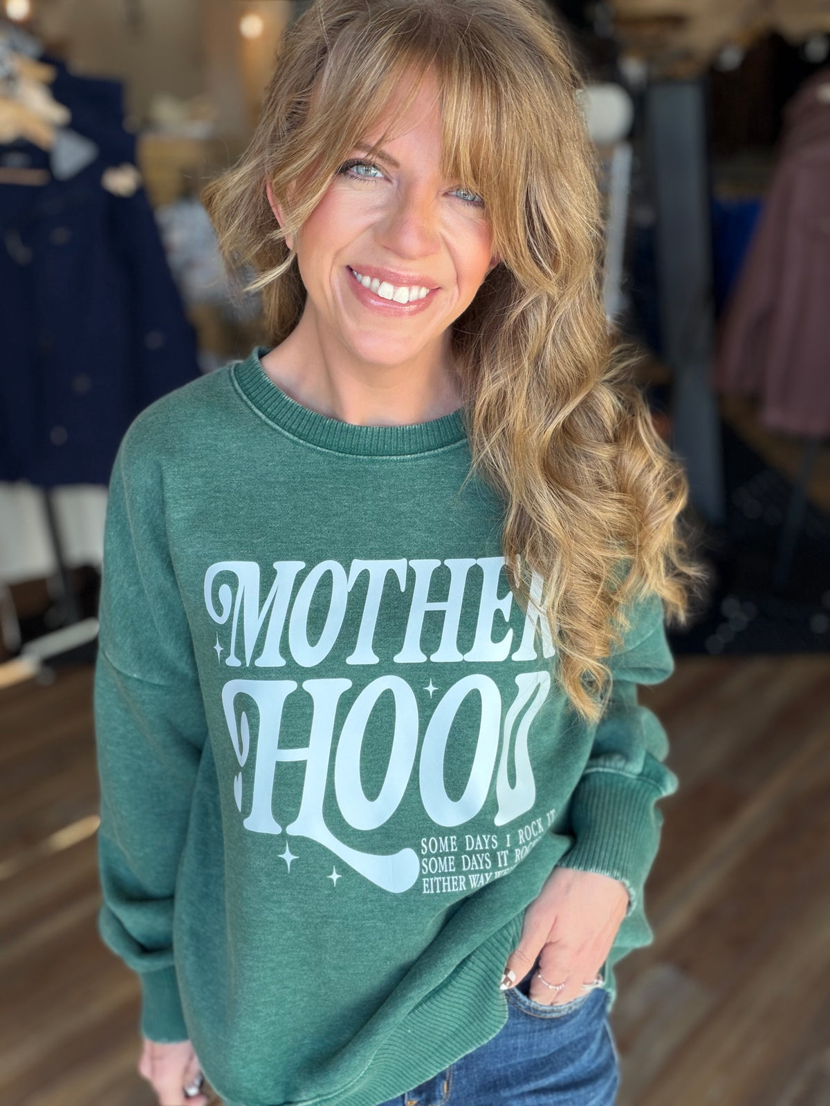 Motherhood Crew Sweatshirt