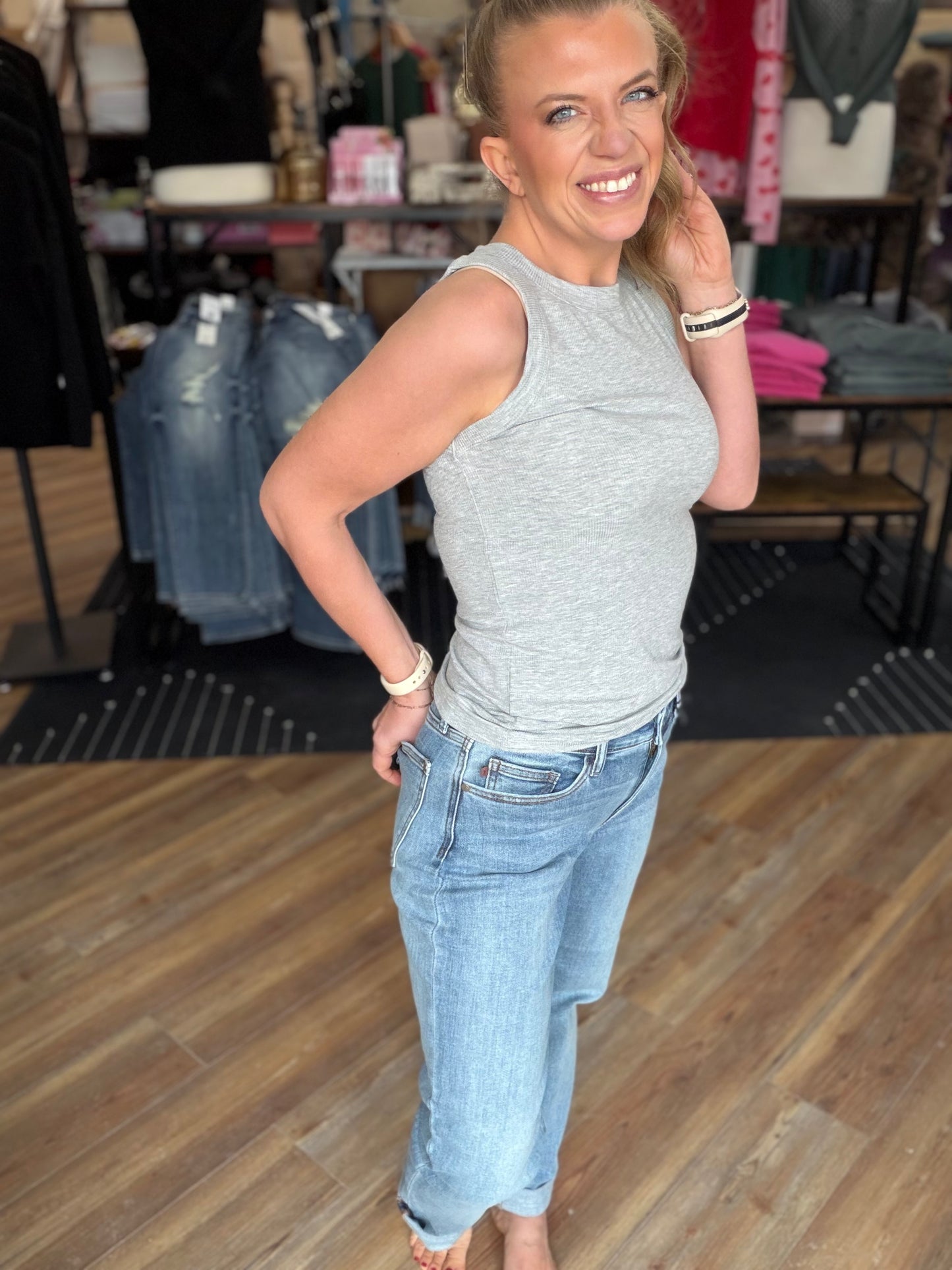 Bright Boyfriend Judy Blue Jeans