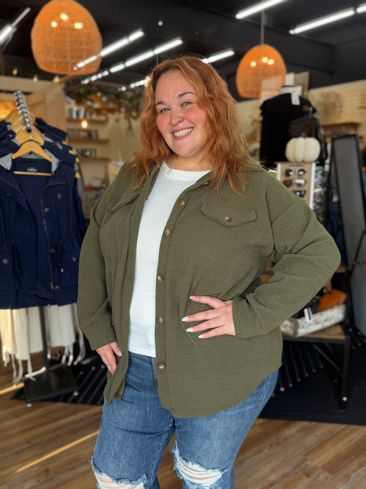 Corduroy Shacket