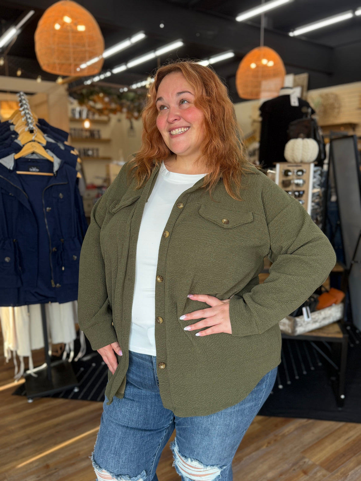 Corduroy Shacket